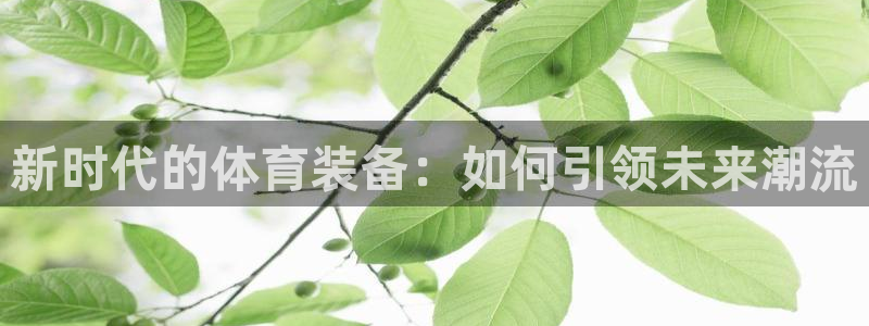 fb体育娱乐:新时代的体育装备:如何引领未来潮流